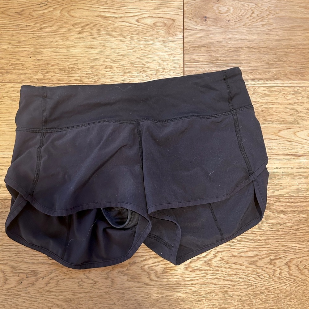 Lululemon speed short size 4